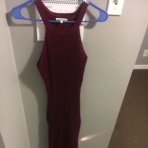 Maroon dress